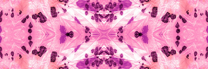 Pastel Dye Psychedelic Design. Seamless Pattern.
