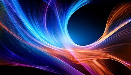 energetic abstract shape flow background