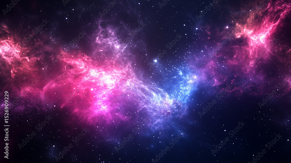 Canvas Prints abstract cosmos background. space dark background with fragment of our galaxy