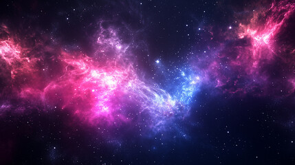 Abstract cosmos background. Space dark background with fragment of our galaxy