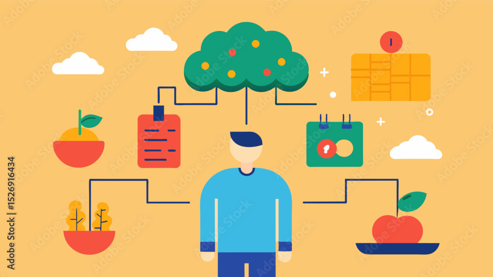 Aufkleber think of a personalized diet plan as your brains personal assistant ensuring it gets the right nutri