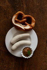 white sausages