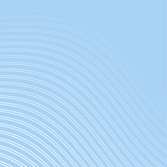 Abstract background with lines and waves. Banner. Element for design isolated. Vector background for brochure, booklet, flyer, poster. Blue and white gradient