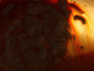 Ethereal Red and Orange Energy plasma background