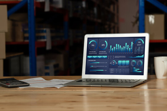 Business data dashboard provide business intelligence analytic for marketing strategy planning snugly with big data set to analyze customer demands and foreseeing business future - Powered by Adobe