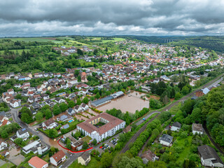 Obraz premium Die Folgen des Klimawandels in Rheinland-Pfalz