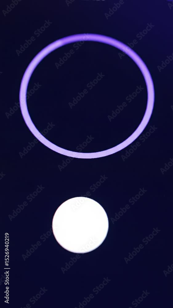 Poster detailed close-up of a modern digital interface on a mobile application screen featuring a white use