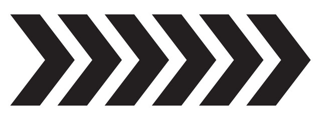 Black arrow Simple icon set on white background. Vector Illustration eps 10,