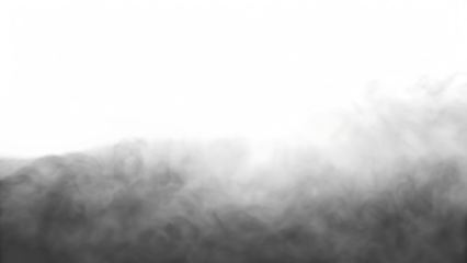 dark fog or smoke effect isolated on transparent white background. Steam explosion special effect. Effective texture of steam, fog, smoke png. Design elements