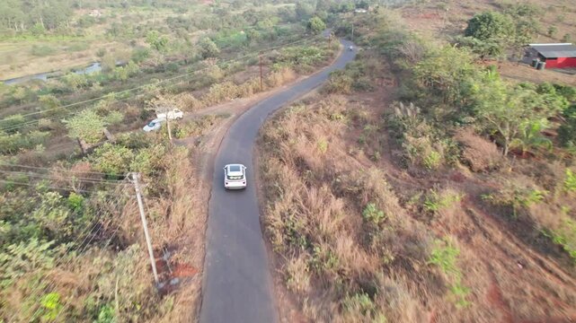 Drone view of the thrilling Dhak Bahiri trek! Steep cliffs, dense forests & the iconic Bahiri cave&mdash;this is one of Maharashtra&rsquo;s most daring treks. 🏞️🧗&zwj;♂️ #DhakBahiri #DroneTrek #Sahyadris