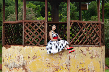 Ensaio retro vintage