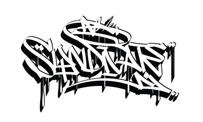 SYNDICATE graffiti tag style design