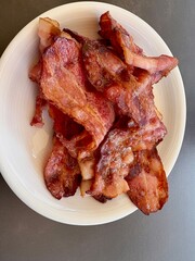 grilled bacon 