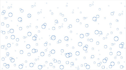 Underwater air bubble effect.