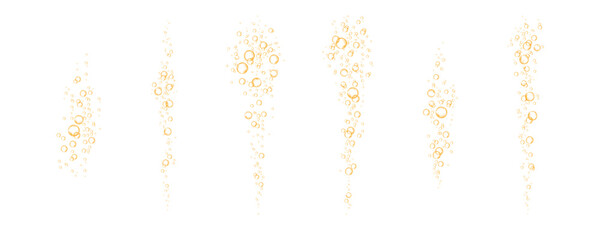 Fizzy pop and effervescent drink texture.