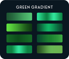 Obraz premium Luxury Green Gradient Collection – Shiny Metallic Green Foil Textures & Elegant Emerald Effects for Premium Design Projects