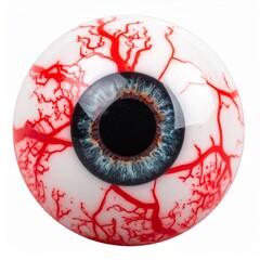 Realistic Artificial Eye with Red Blood Vessels