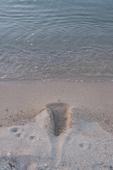 [OSAKA]Beaches with beautiful sunsets, Beautiful sandy beach, Sennan Satoumi Park, Japan