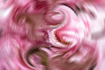 Abstract pink swirling pattern creating a vivid and artistic visual impression
