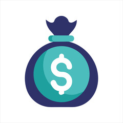  Financial Logo Template with Banknote and Icon
