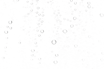 Abstract air bubbles pattern isolated on a white background