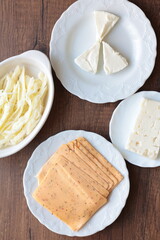 Local turkish cheeses in ,cecil cheese,white cheese