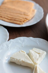 Local turkish cheeses in ,cecil cheese,white cheese