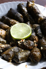 culture Turkish Gastronomy - Dolma - Stuffed Grape Leaves
