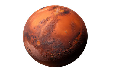mars with no background