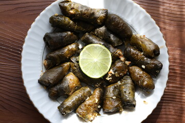culture Turkish Gastronomy - Dolma - Stuffed Grape Leaves
