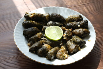 culture Turkish Gastronomy - Dolma - Stuffed Grape Leaves
