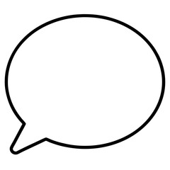 speech bubble icon vector