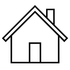 Fototapeta premium house icon vector illustration