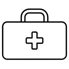 Fototapeta premium first aid kit icon