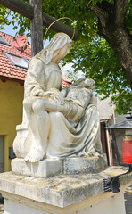 Christliche Statue