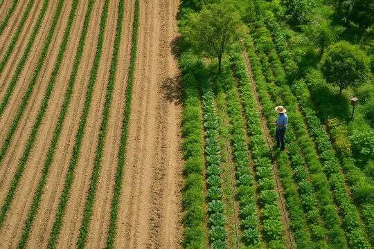 Contrast Between Monoculture and Agroforestry Practices in Modern Farming