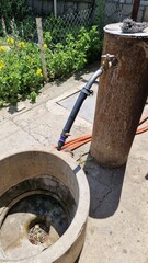 Outdoor garden faucet