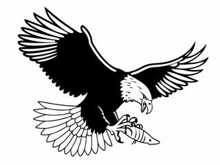 eagle vector illustration