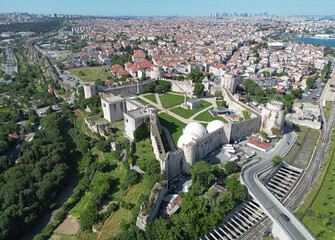 Yedikule Dungeons in Istanbul, Turkey, were built by the Ottomans in 1458.