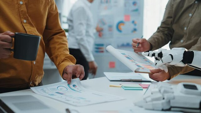 Combining human insight and AI expertise, a consulting team refines research data, empowering stakeholders to spearhead progressive marketing tactics for growth. Noogenesis AI