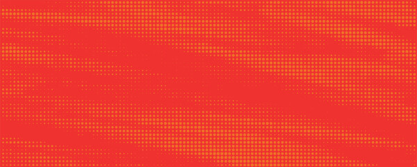 Dots halftone orange color pattern gradient texture with technology digital background. Dots pop art comics with summer background eps 10