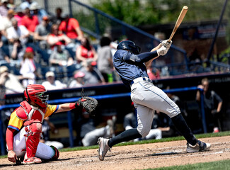 baseball batter and catcher