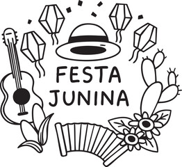 Festa Junina, São joão, chilografia, arraia 