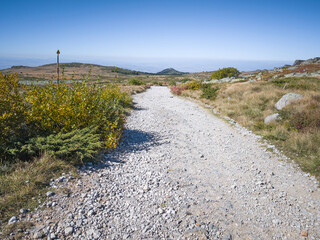 Autumn panorama of Vitosha Mountain, Bulgaria