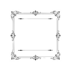 decorative frame for text
