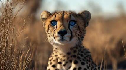 cheetah in serengeti - Powered by Adobe