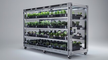 modular sustainable server rack system