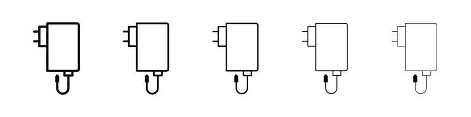 Charger icon vector collection. EPS 10