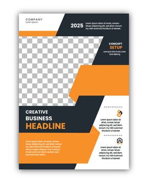 Vector full editable corporate & business flayer design.