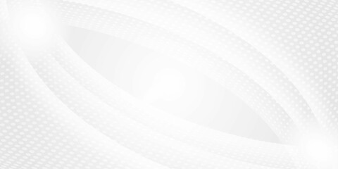 abstract white and gray color, modern design background with geometric shape. vector illustration.